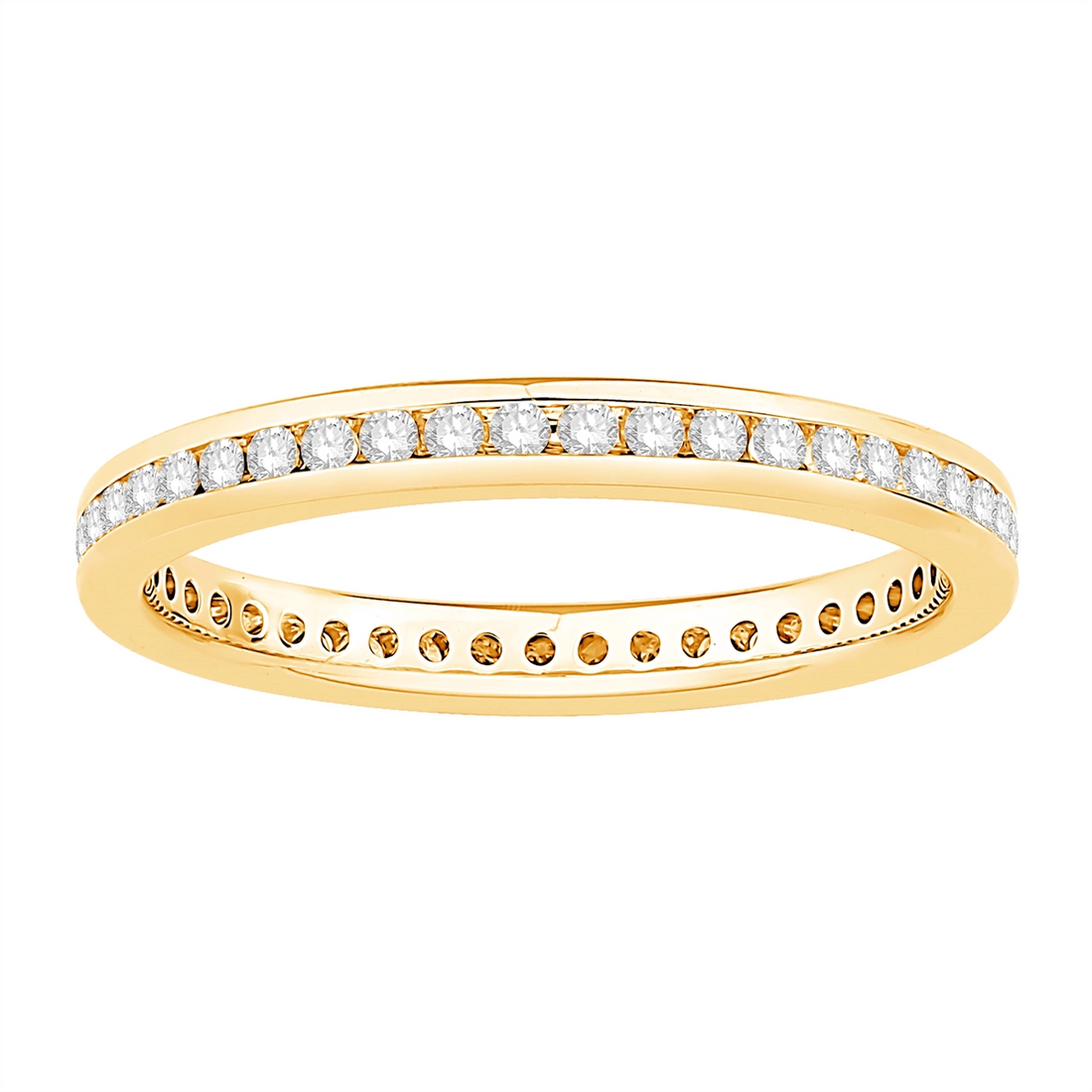 Wedding Bands Wedding Rings in Yellow Gold containing Diamond 434905