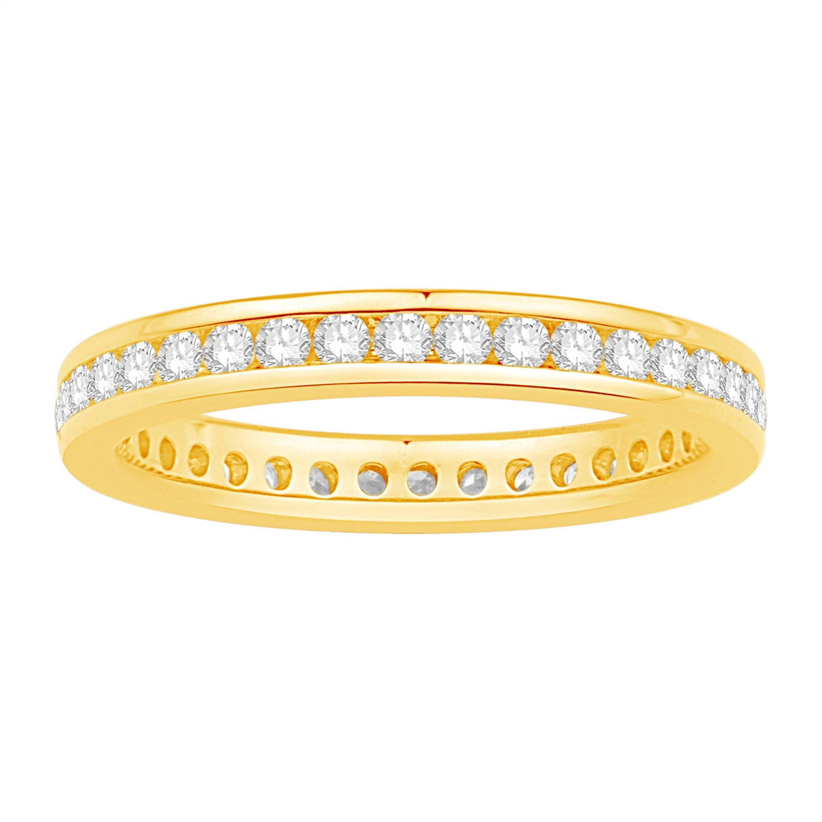 Wedding Bands Wedding Rings in Yellow Gold containing Diamond 434908