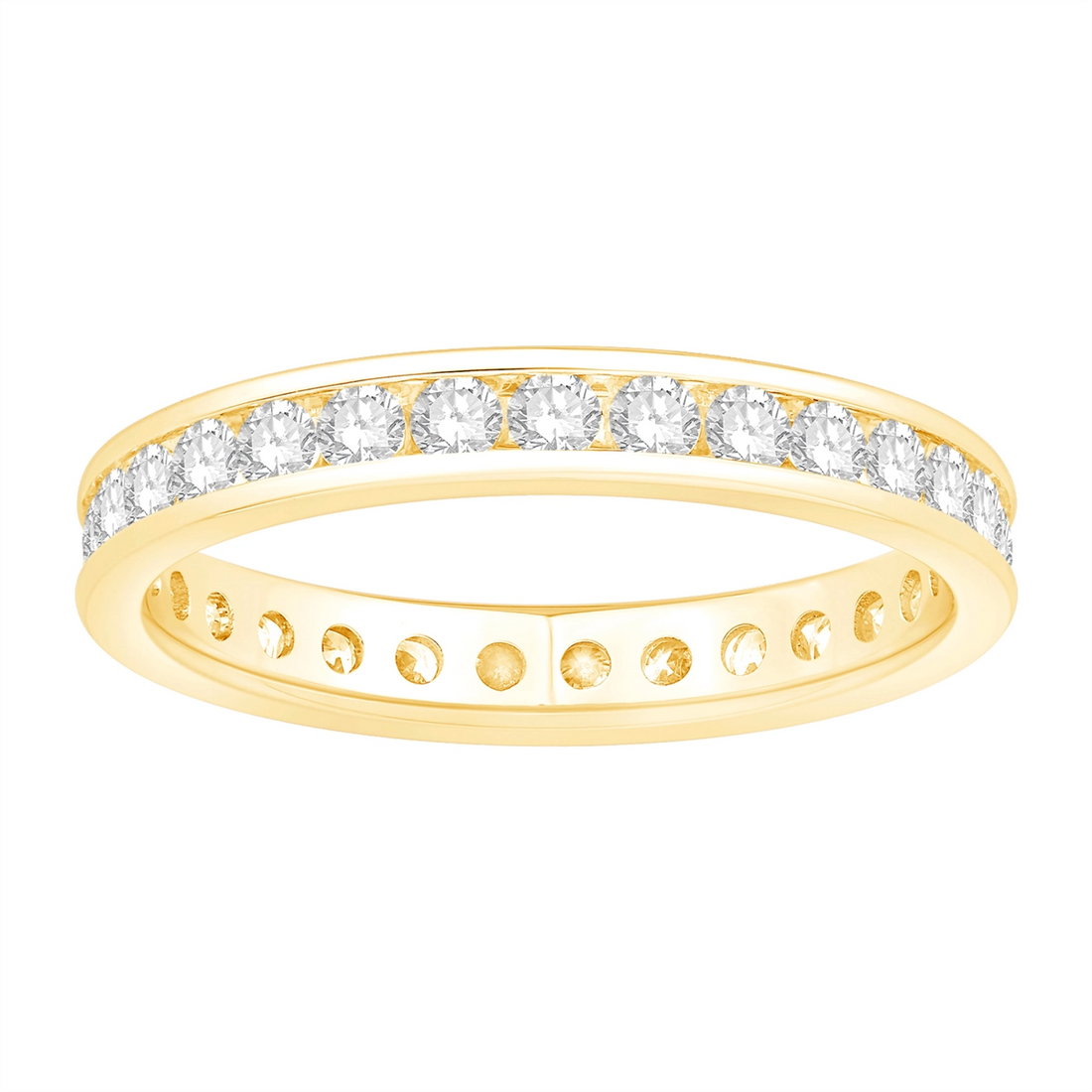 Wedding Bands Wedding Rings in Yellow Gold containing Diamond 434911