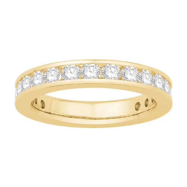 Wedding Bands Wedding Rings in Yellow Gold containing Diamond 434924