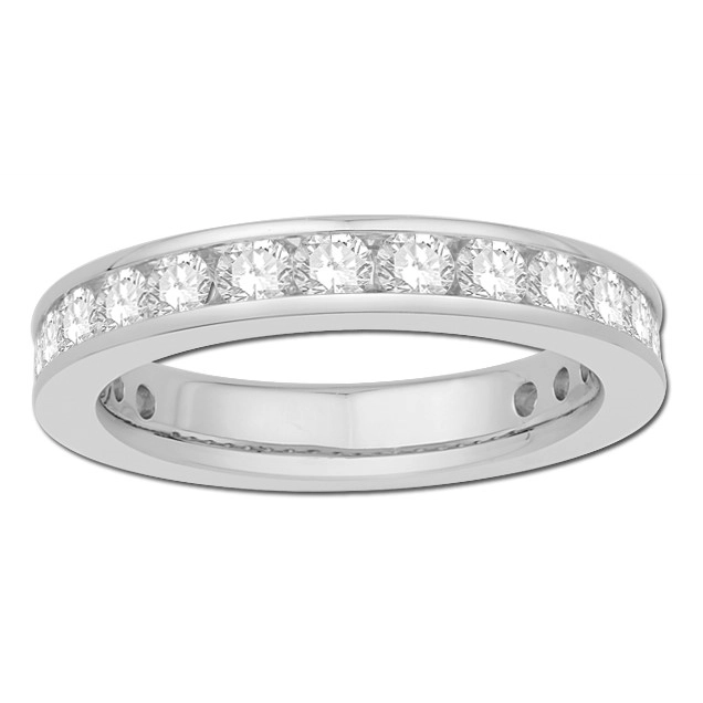 Wedding Bands Wedding Rings in Platinum/Palladium containing Diamond 434925