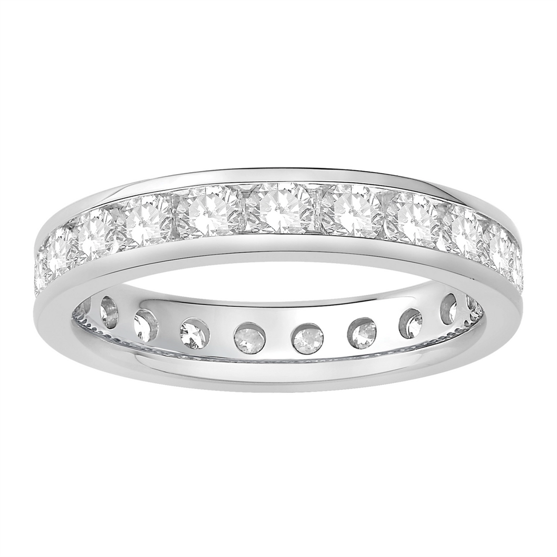 Wedding Bands Wedding Rings in Platinum/Palladium containing Diamond 434928