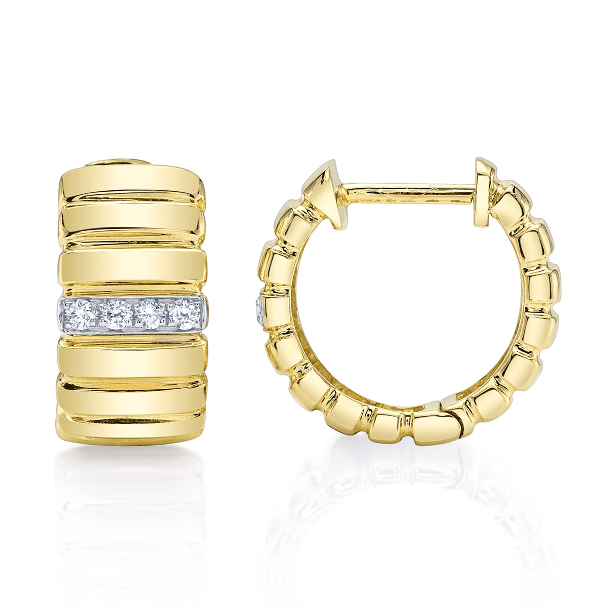 Earrings Earrings in Mixed Metals containing Diamond 434964