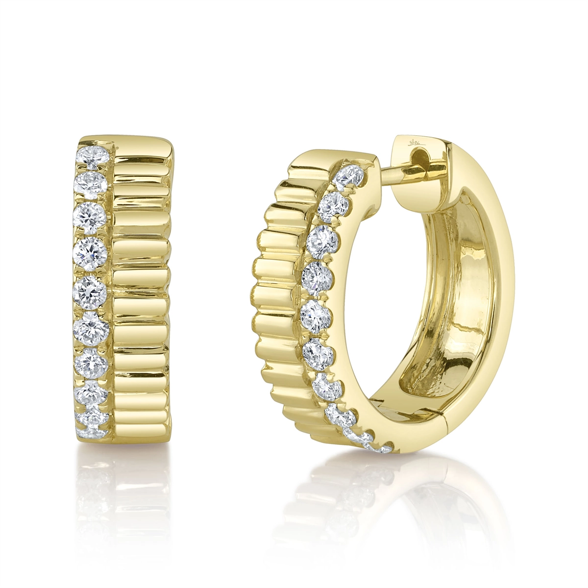 Earrings Earrings in Yellow Gold containing Diamond 434965