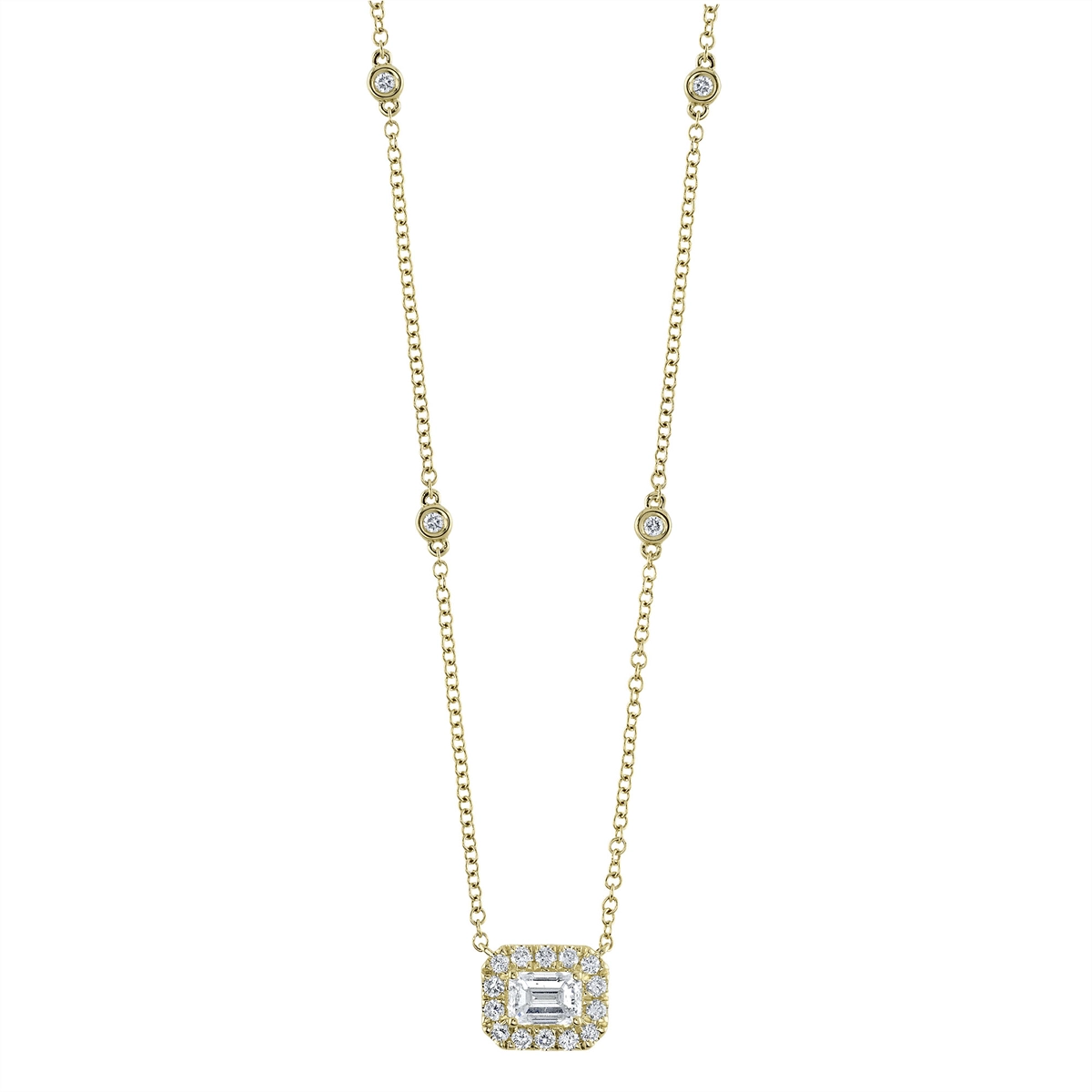 Necklaces Necklaces in Yellow Gold containing Diamond 434968