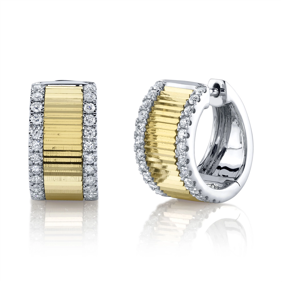Earrings Earrings in Mixed Metals containing Diamond 434970