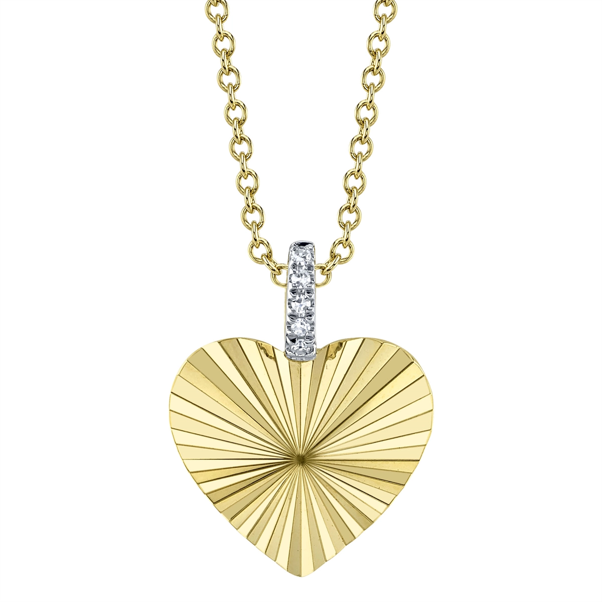 Necklaces Necklaces in Yellow Gold containing Diamond 434971