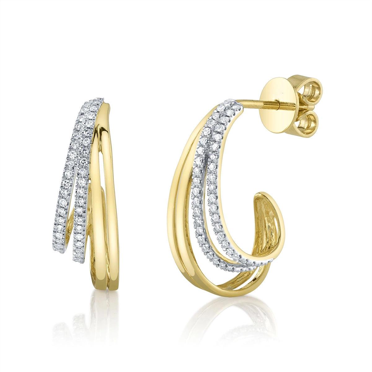 Earrings Earrings in Mixed Metals containing Diamond 434973