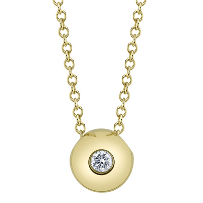 csv_image Necklaces Necklace in Yellow Gold containing Diamond 434975
