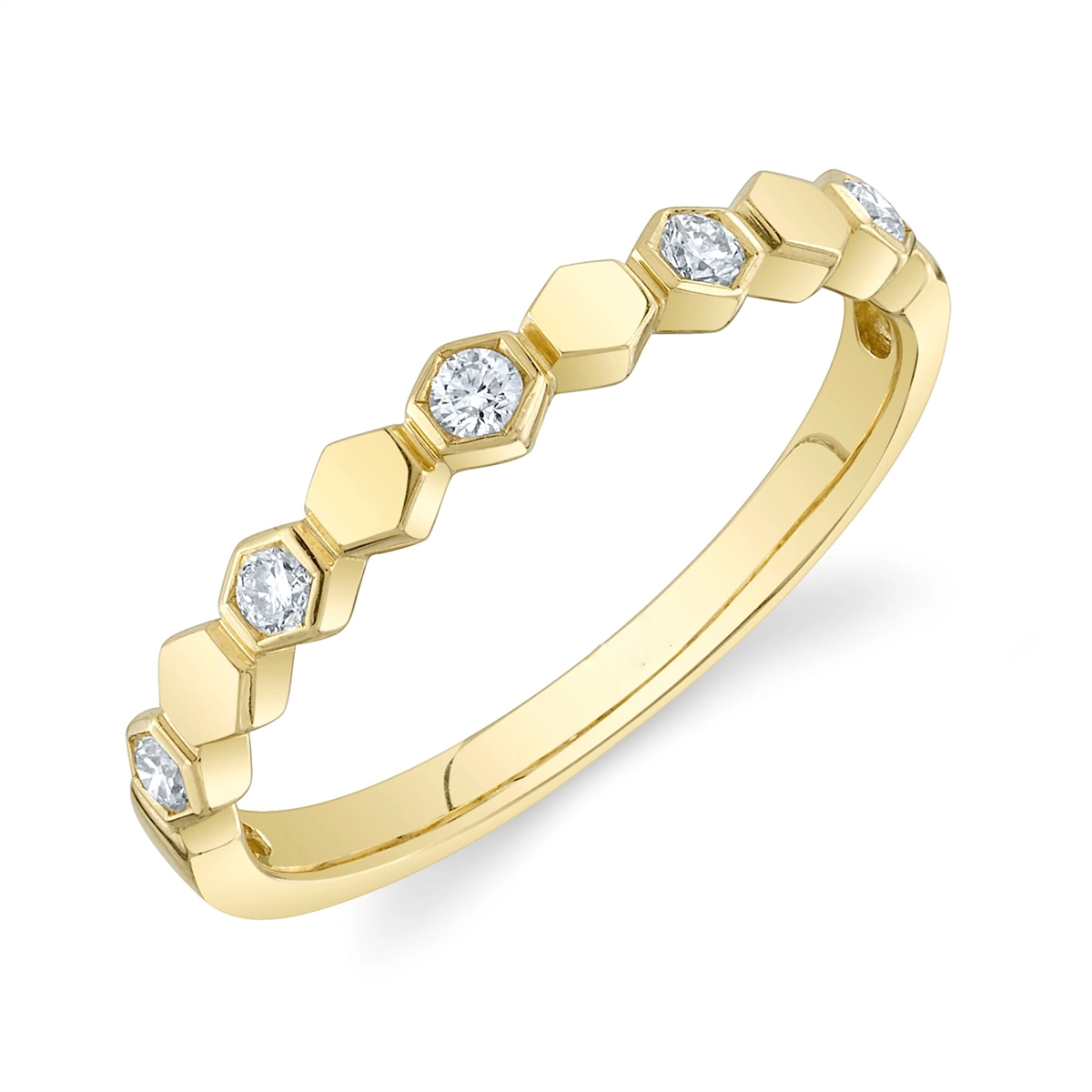 Wedding Bands Wedding Rings in Yellow Gold containing Diamond 434979