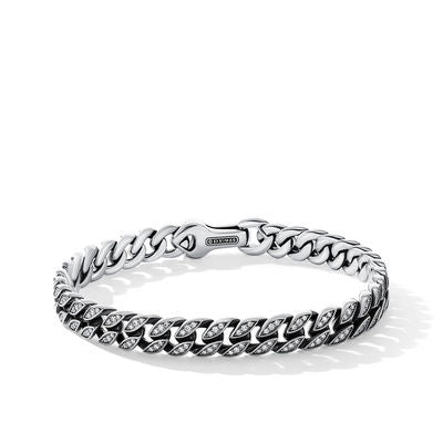 David Yurman Bracelets in Silver containing Diamond B25444MSSADIM