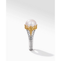 Konstantino Rings in Mixed Metals containing Pearl DMK2163-122-S7