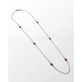 Konstantino Necklaces in Mixed Metals containing Corundum KOMK4792-545-36-6U