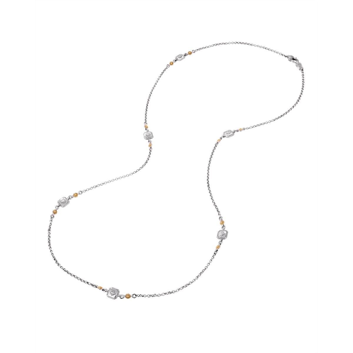 Konstantino Necklaces in Mixed Metals KOMK4802-130-36-6U