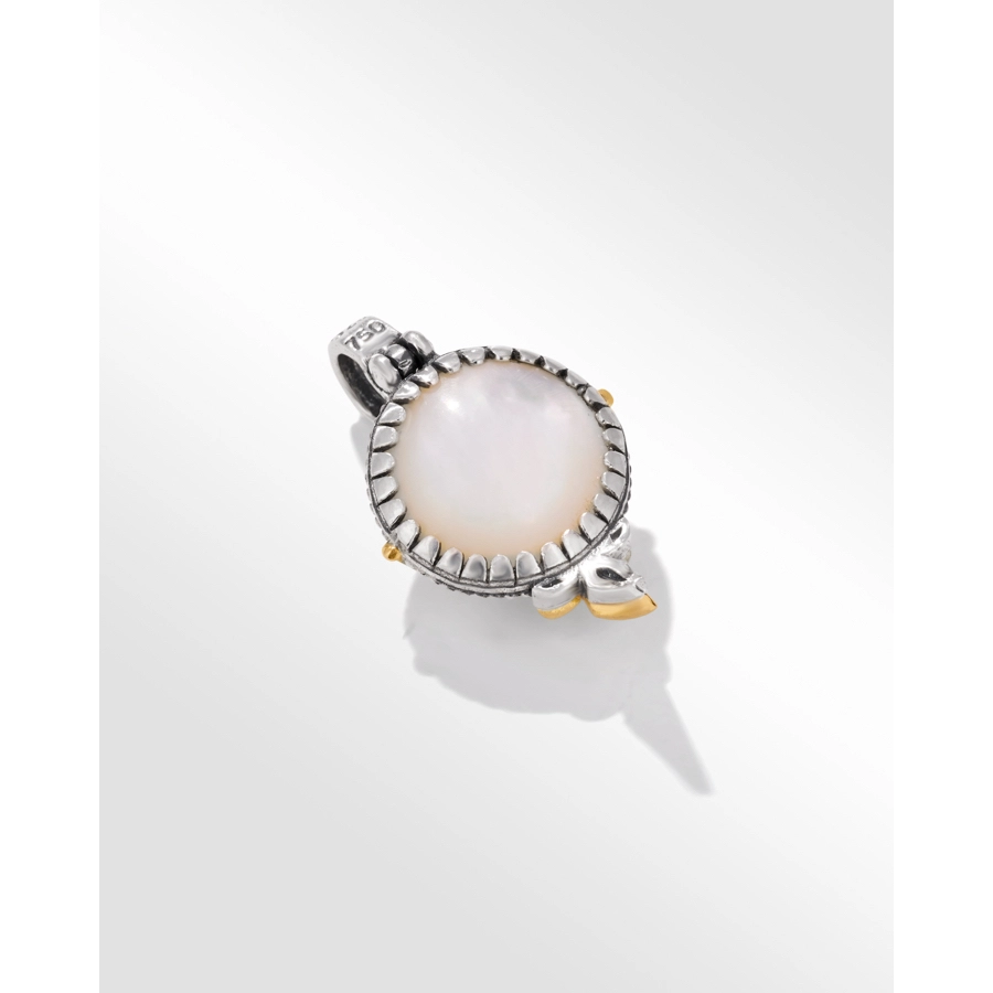 Konstantino Pendants in Mixed Metals containing Pearl MEMK5252-122