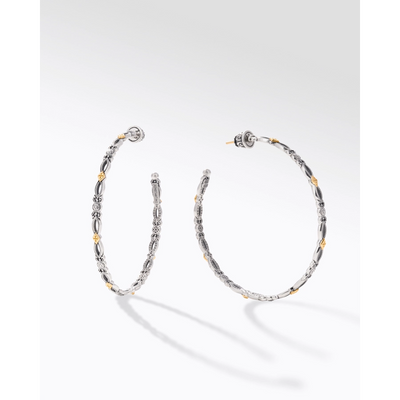 Konstantino Earrings in Mixed Metals SKMK3232-130