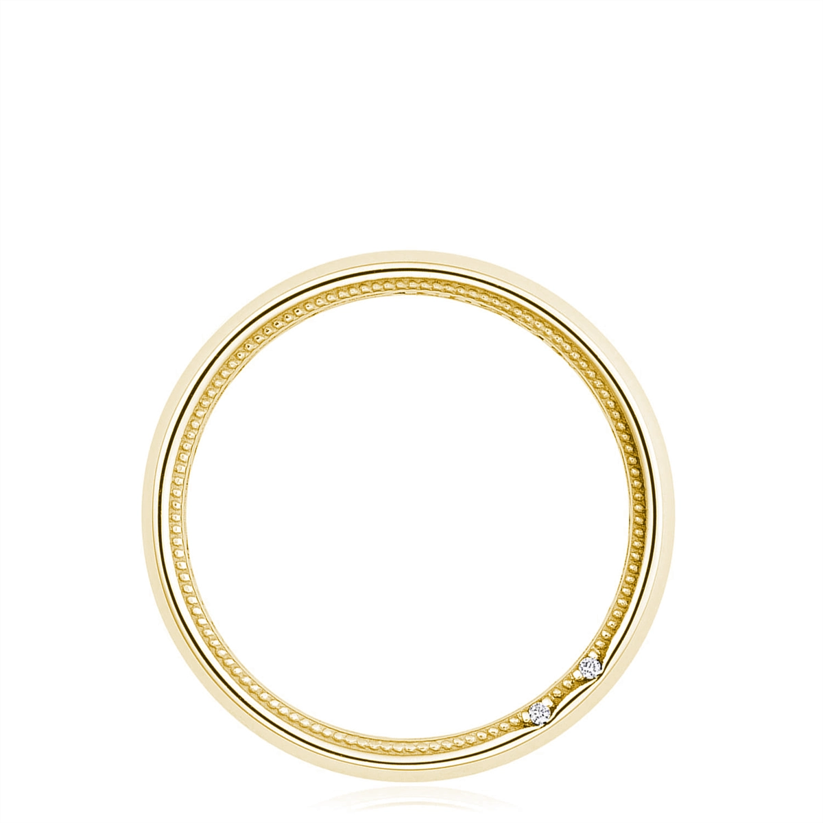 Tacori Wedding Rings in Yellow Gold containing Diamond P600-5.5FY-9.5