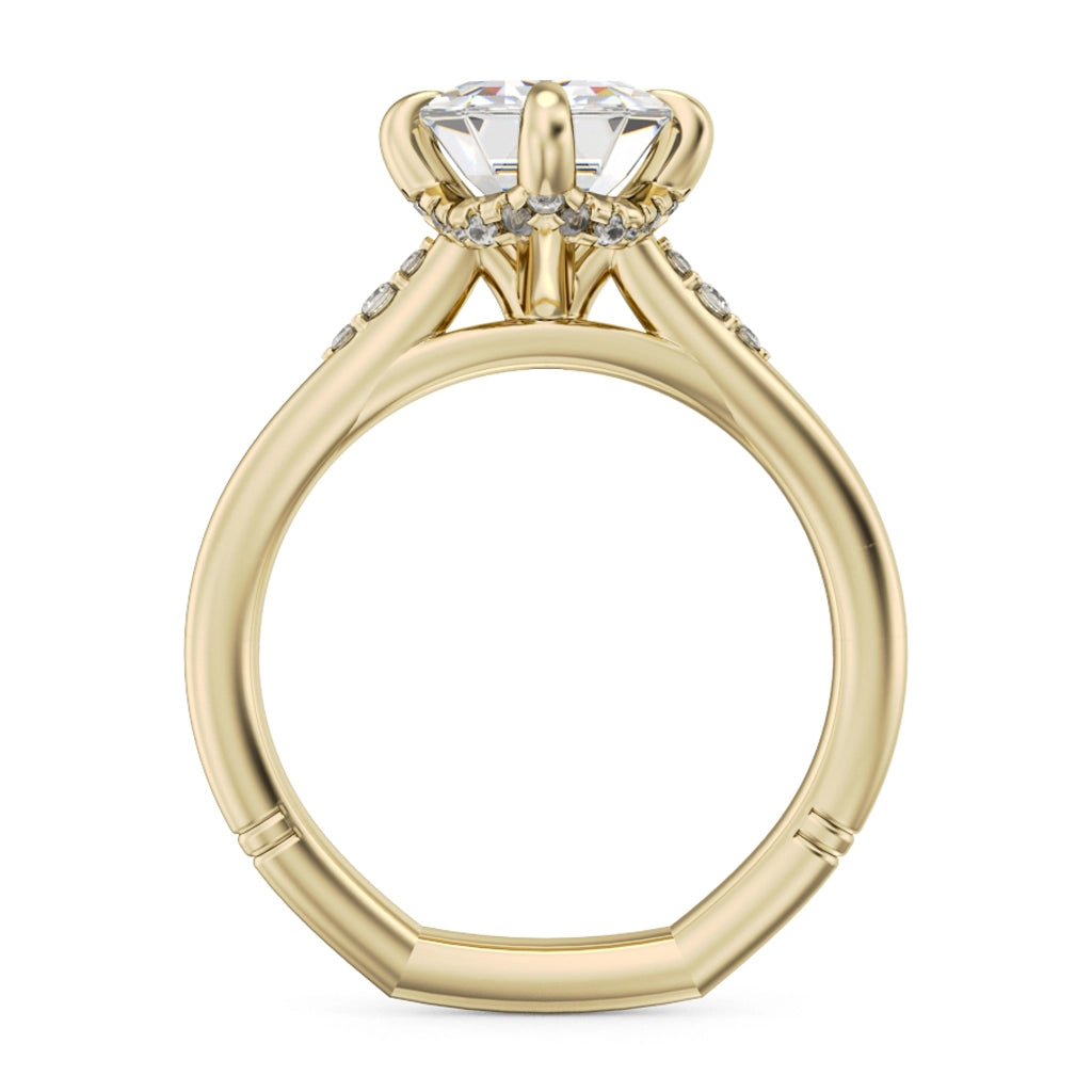 Noam Carver  Engagement Rings in Yellow Gold containing Diamond A087-03YM-FCYA