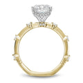 Noam Carver  Engagement Rings in Mixed Metals containing Diamond A088-01YWM-FCYA