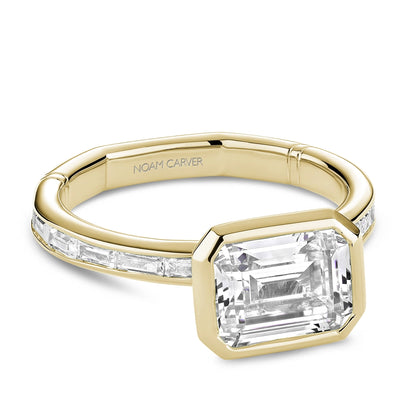 Noam Carver  Engagement Rings in Yellow Gold containing Diamond A090-01YM-FCYA