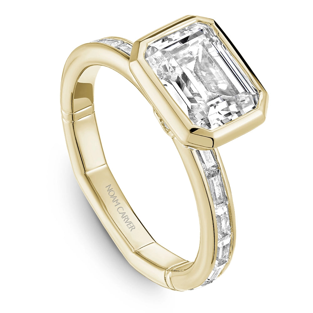 Noam Carver  Engagement Rings in Yellow Gold containing Diamond A090-01YM-FCYA