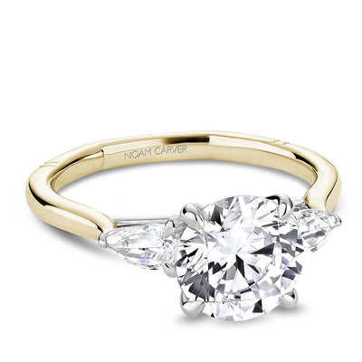 csv_image Noam Carver  Engagement Ring in Mixed Metals containing Diamond A092-01YWM-FCYA