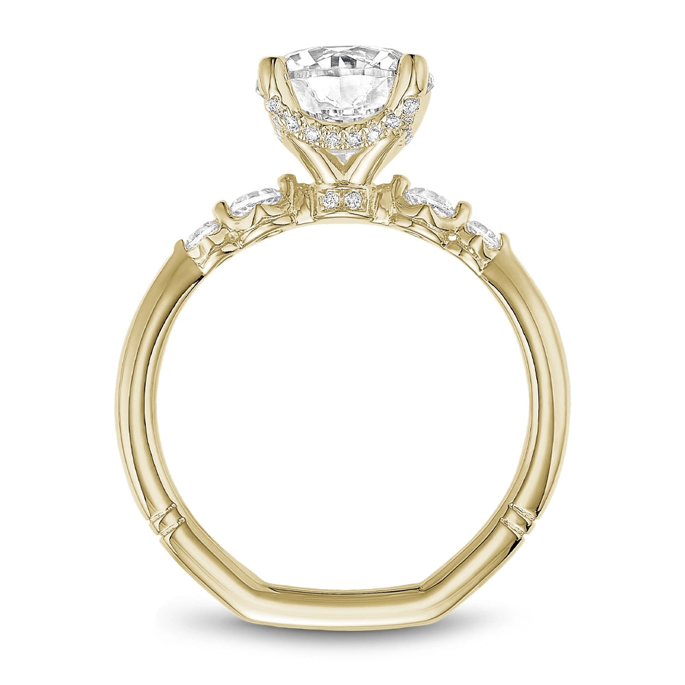 Noam Carver  Engagement Rings in Yellow Gold containing Diamond A095-01YM-FCYA