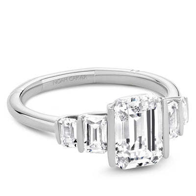 Noam Carver  Engagement Rings in White Gold containing Diamond A100-01WM-FCYA