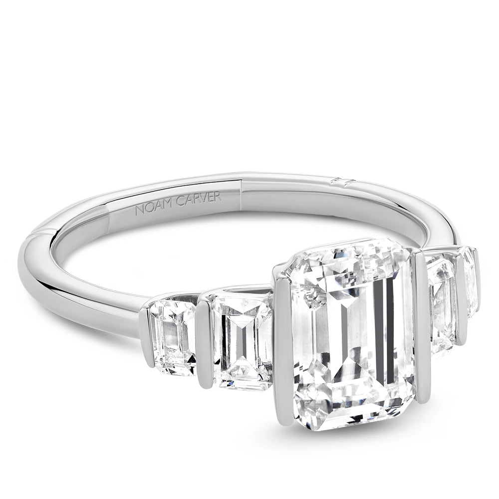 Noam Carver  Engagement Rings in White Gold containing Diamond A100-01WM-FCYA