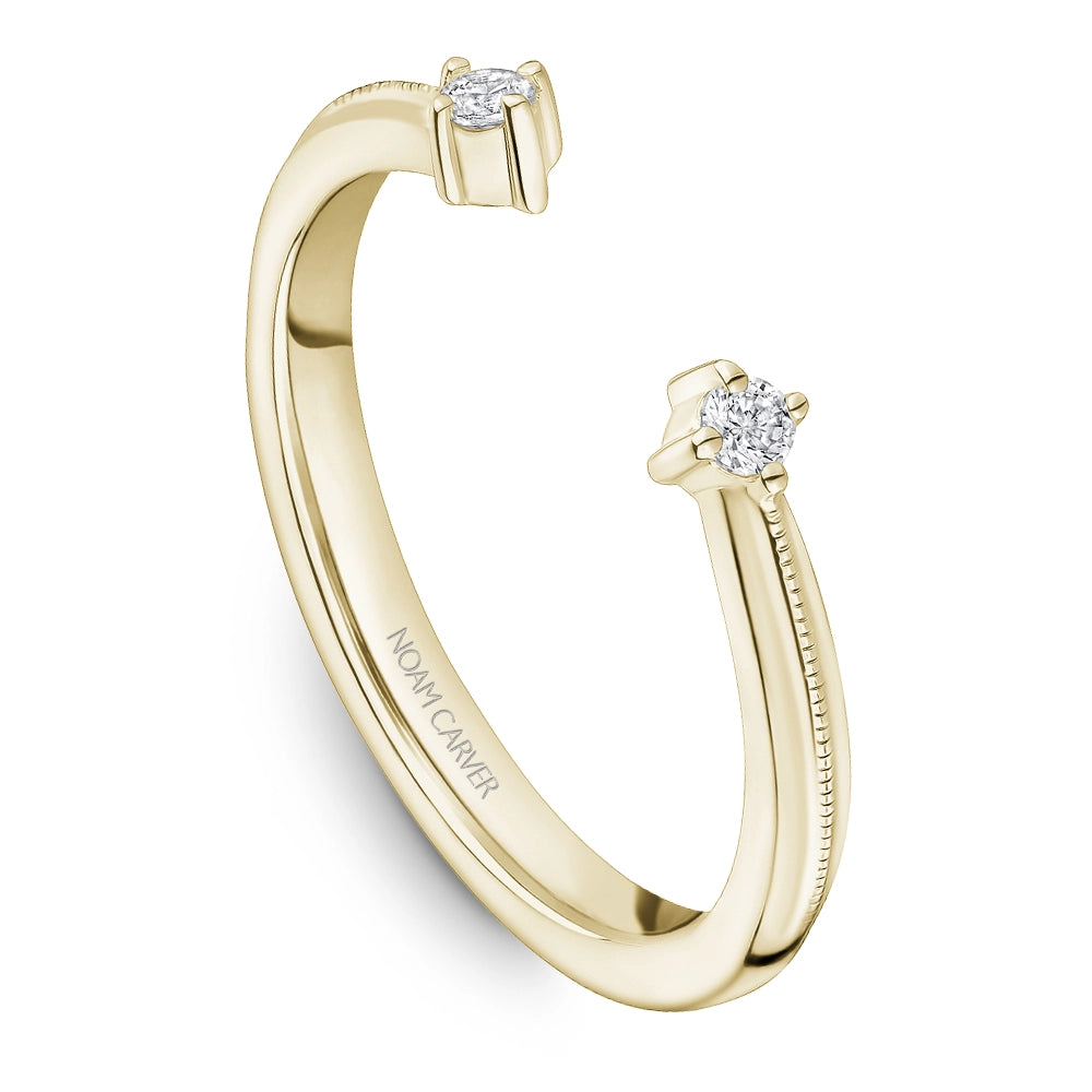 Noam Carver  Wedding Rings in Yellow Gold containing Diamond 435581