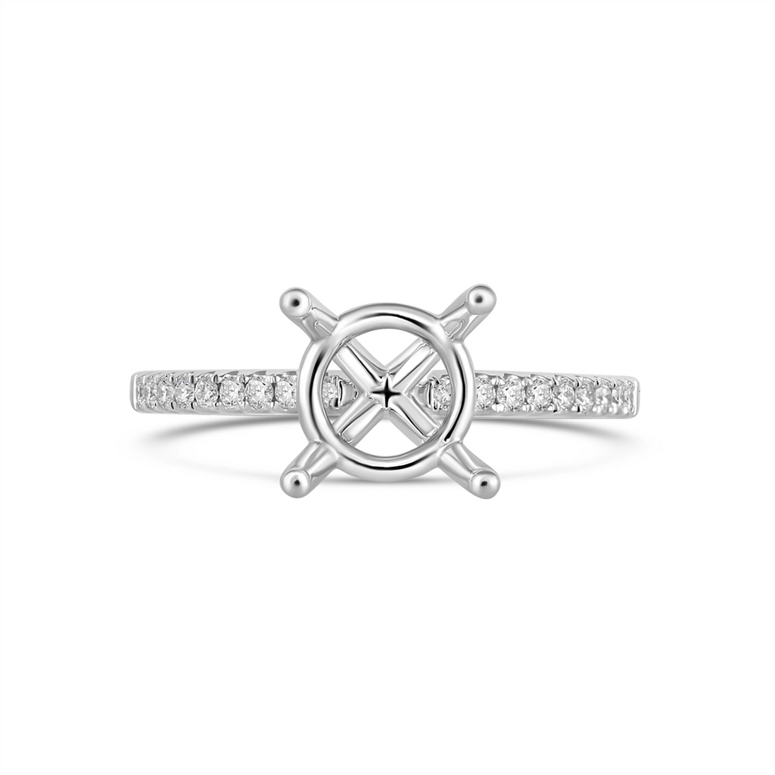 Engagement Collections Engagement Rings in White Gold containing Diamond 435767
