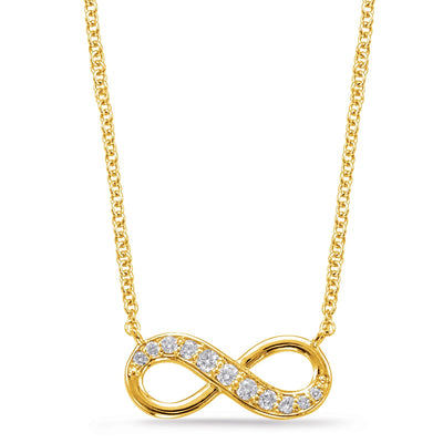 Necklaces Necklaces in Yellow Gold containing Diamond 435786