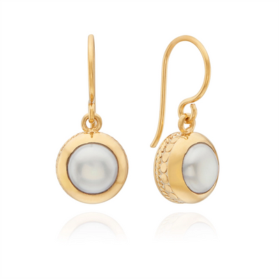 csv_image Anna Beck Earring in Mixed Metals containing Pearl ER10529-GPL
