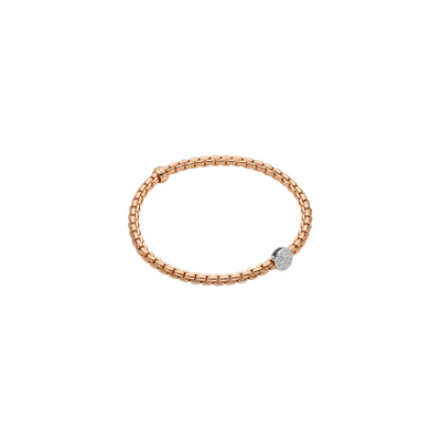 FOPE Bracelets in Rose Gold containing Diamond 73601BX_PB_R_XBX_0XS