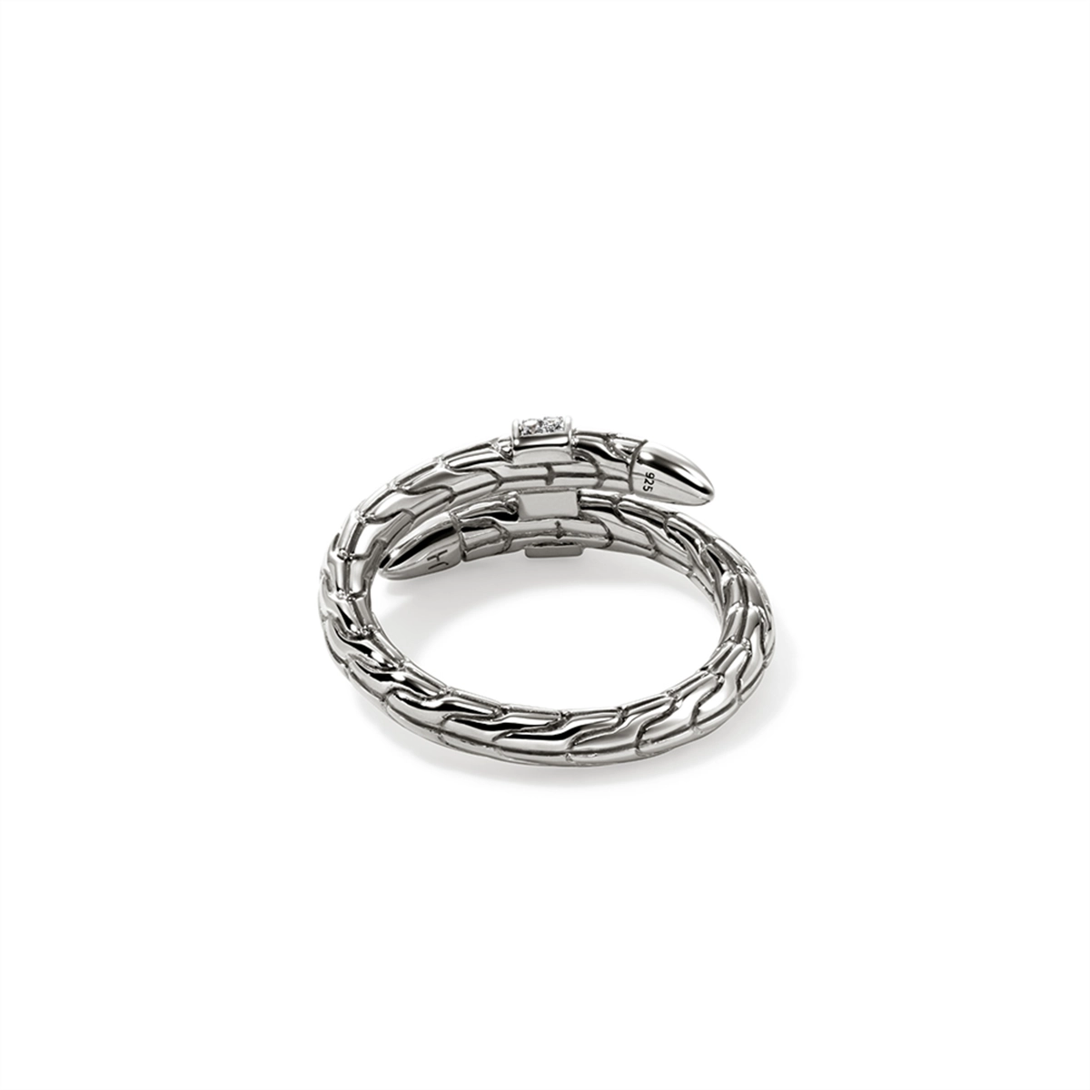 John Hardy Rings in Silver containing Diamond RBP986802DIX7