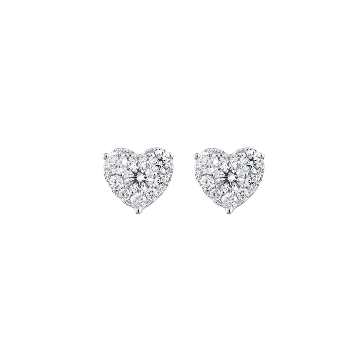 Earrings Earrings in White Gold containing Diamond 436108