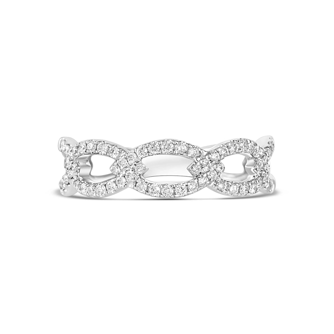 Rings Rings in White Gold containing Diamond R8771F-W