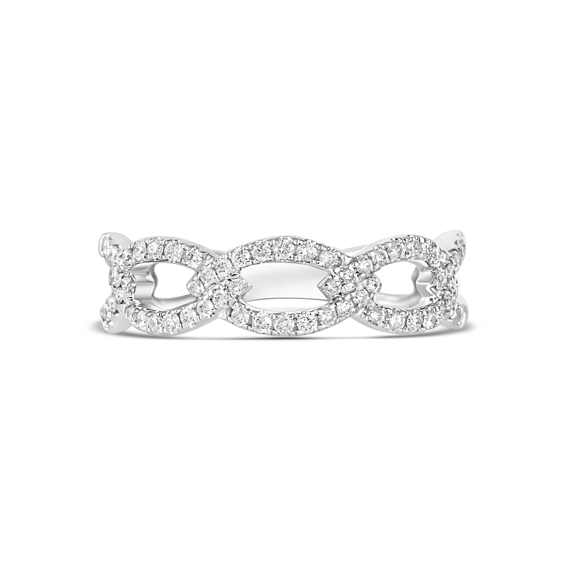 Rings Rings in White Gold containing Diamond R8771F-W