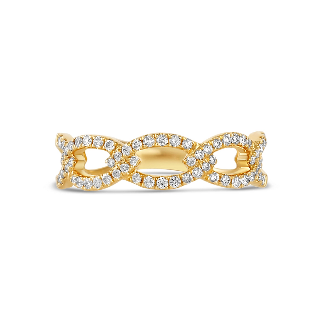 Rings Rings in Yellow Gold containing Diamond R8771F-Y