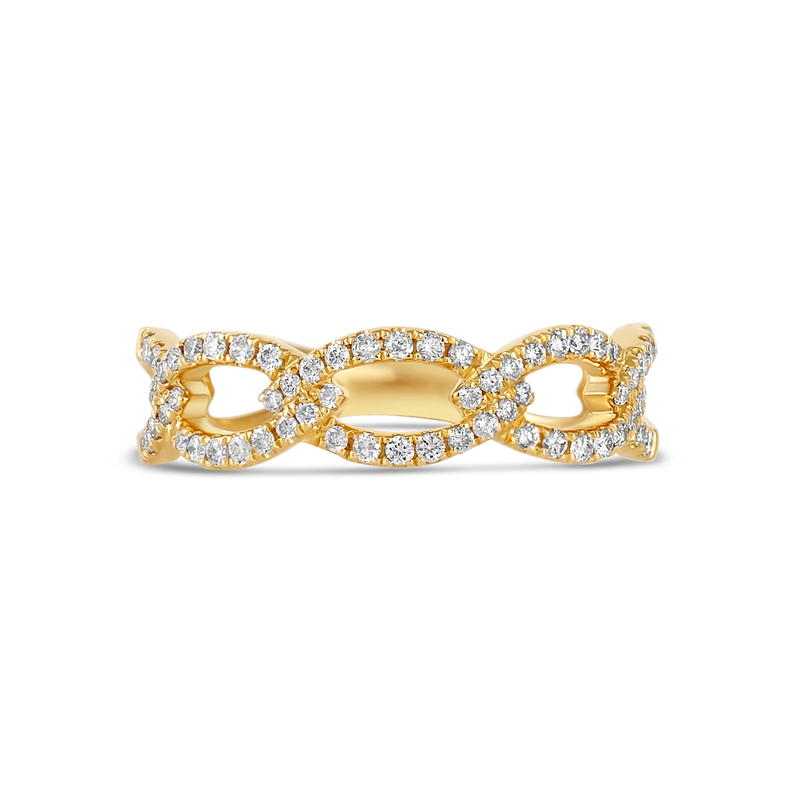 Rings Rings in Yellow Gold containing Diamond R8771F-Y