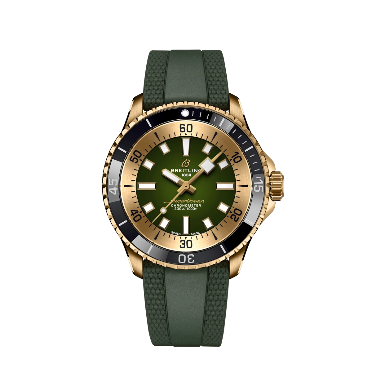 Breitling Superocean Automatic 42 Bronze - Green Dial – Meierotto