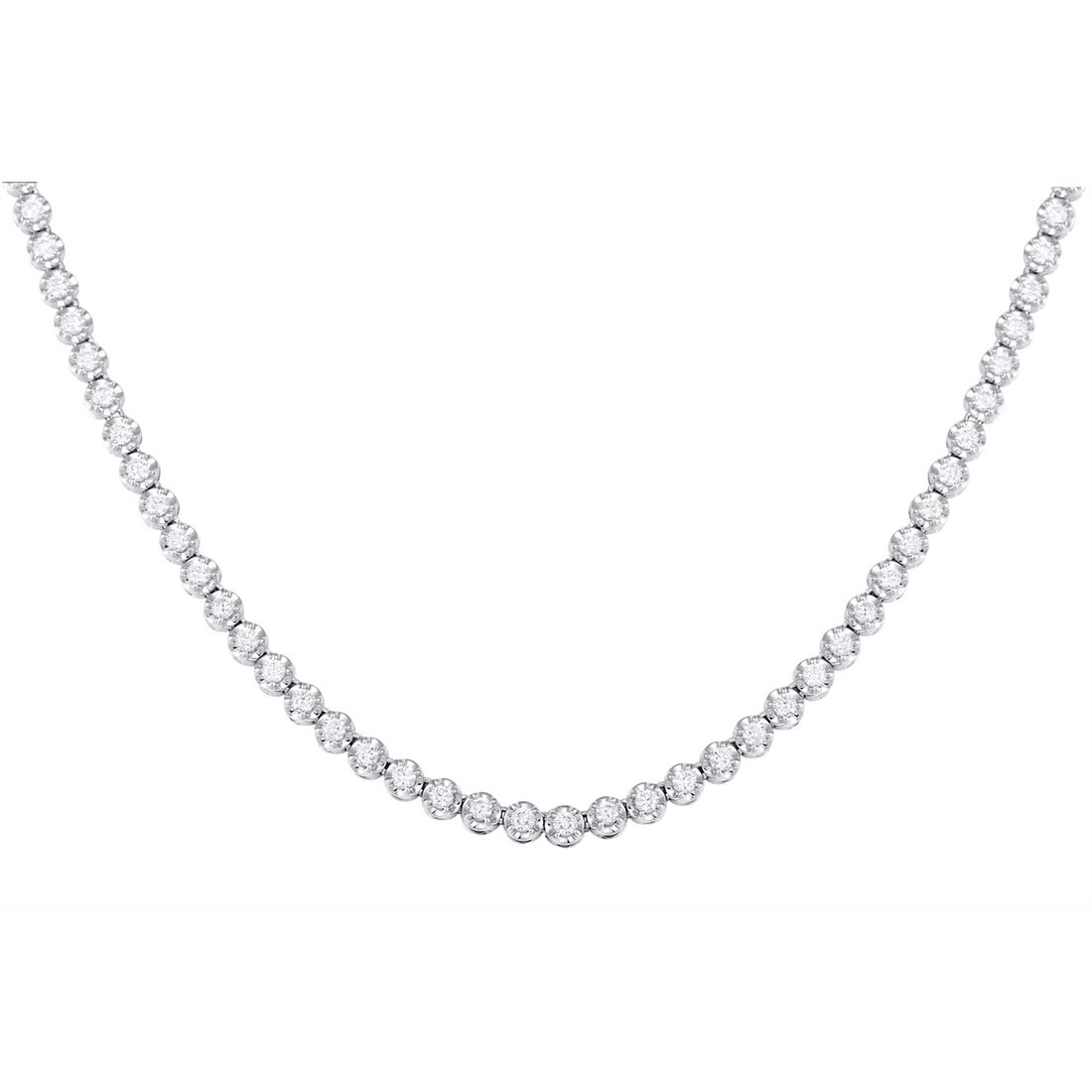 Necklaces Necklaces in White Gold containing Diamond 436131
