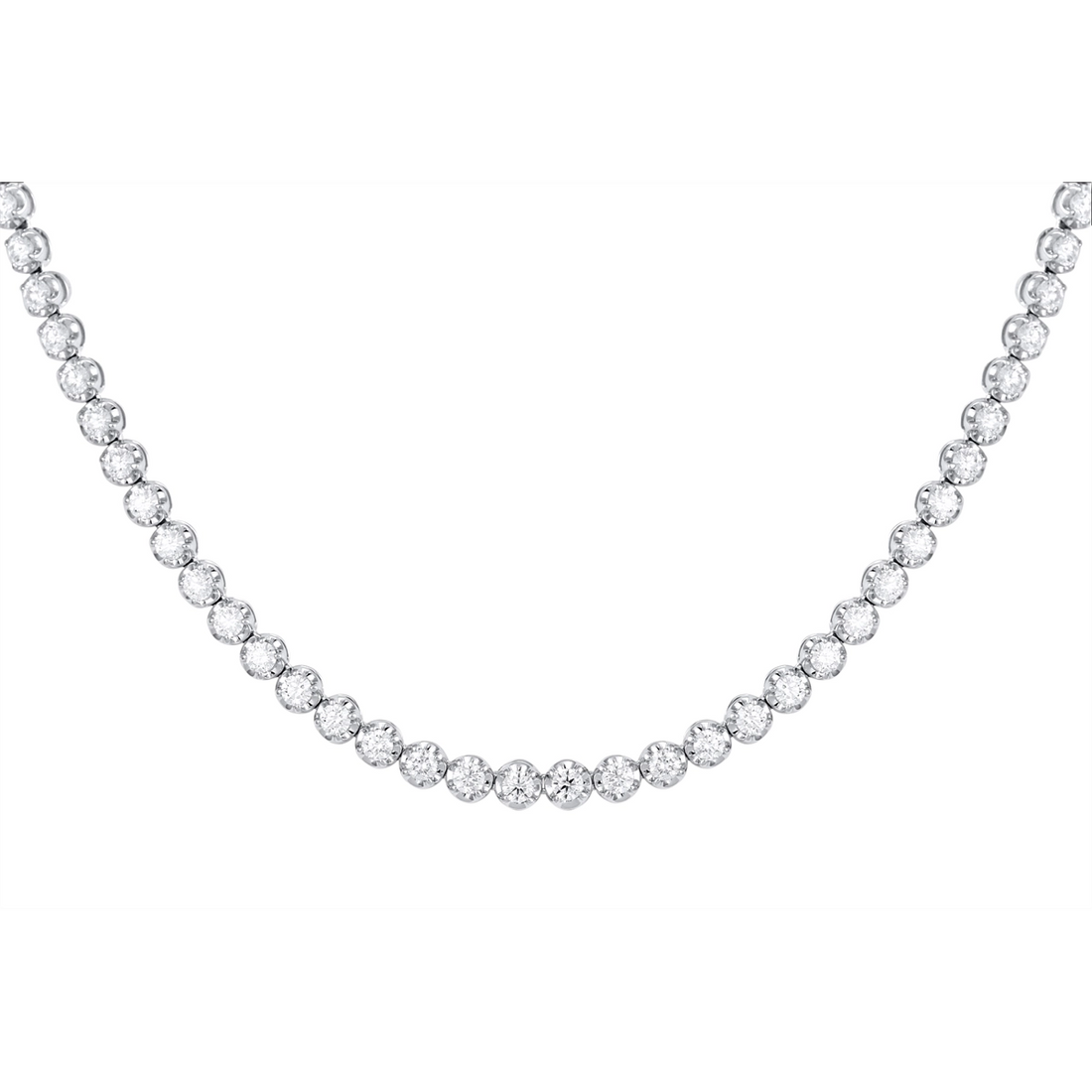 Necklaces Necklaces in White Gold containing Diamond 436132
