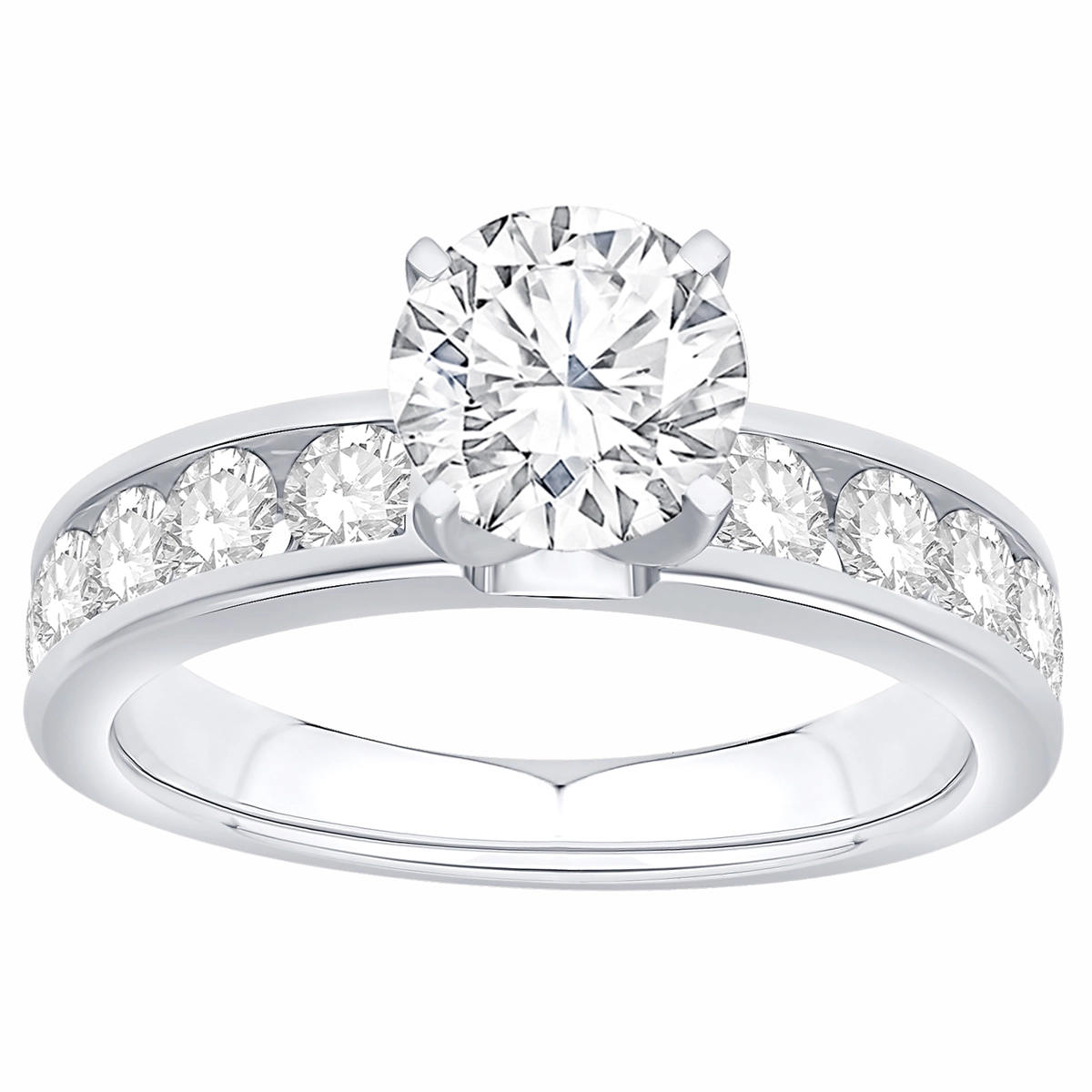 Engagement Collections Engagement Rings in Platinum/Palladium containing Diamond 436174