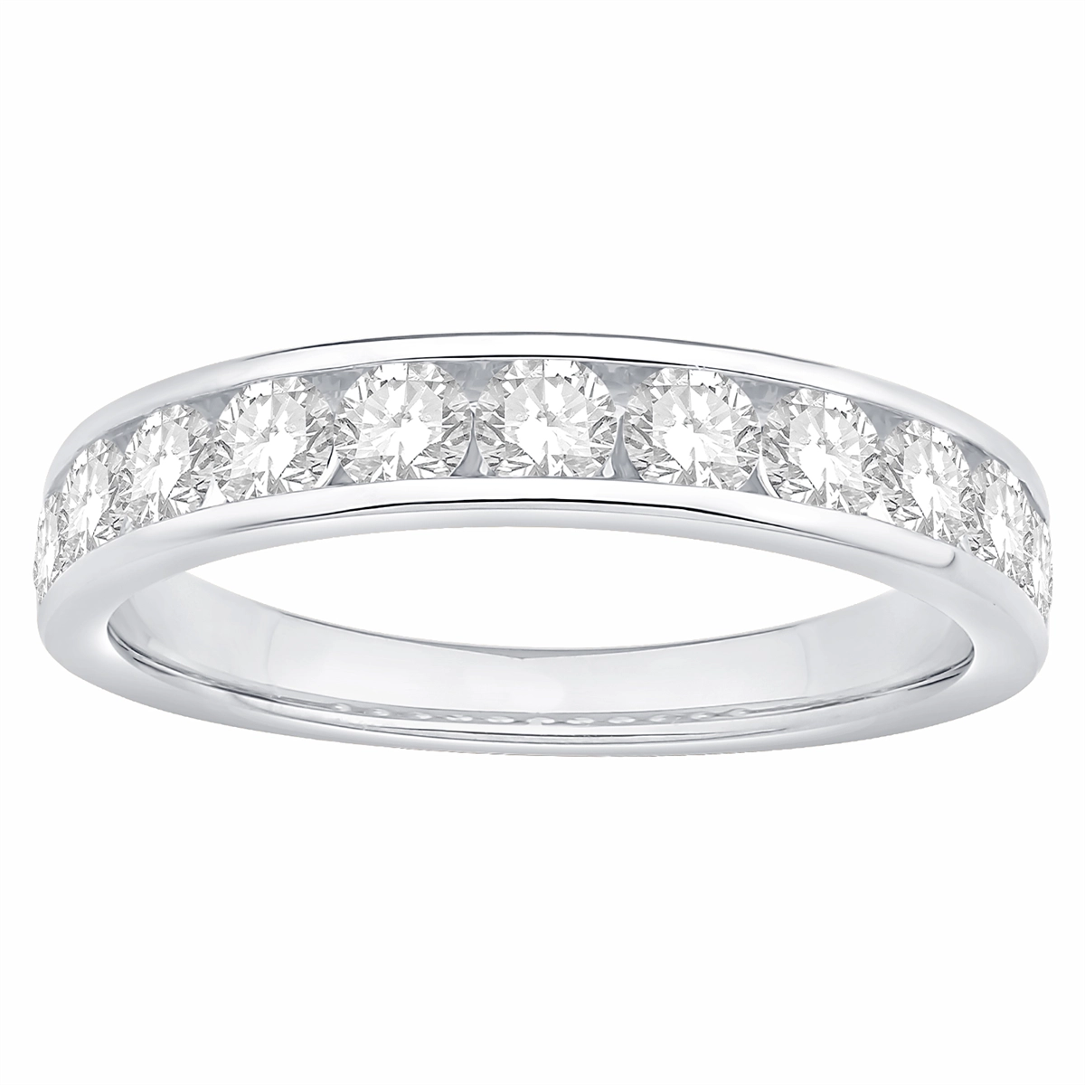Wedding Bands Wedding Rings in Platinum/Palladium containing Diamond 436176