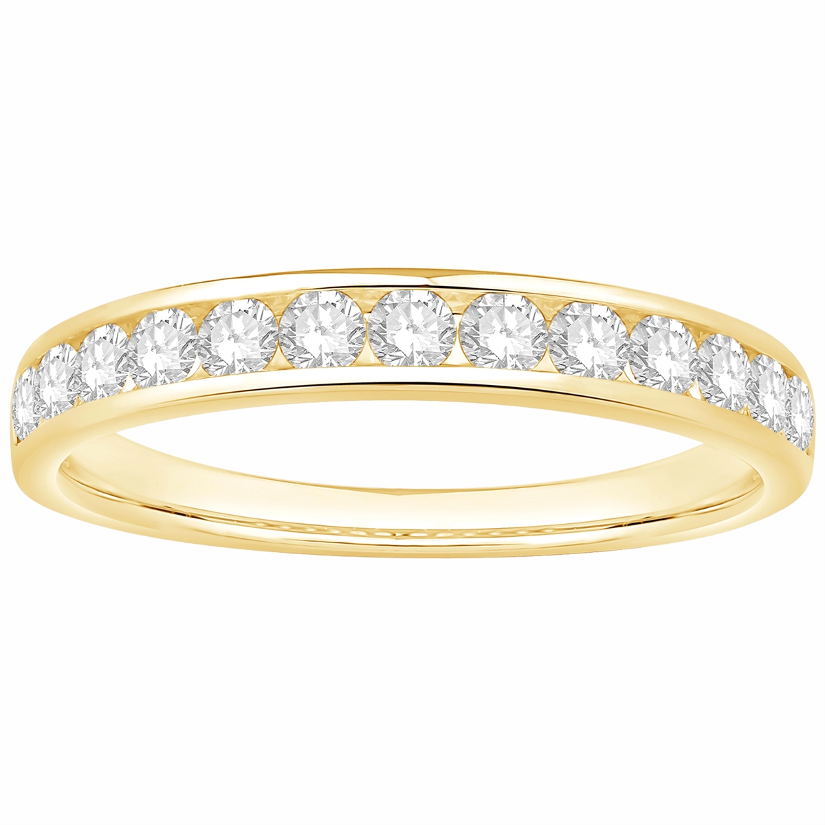 Wedding Bands Wedding Rings in Yellow Gold containing Diamond 436180