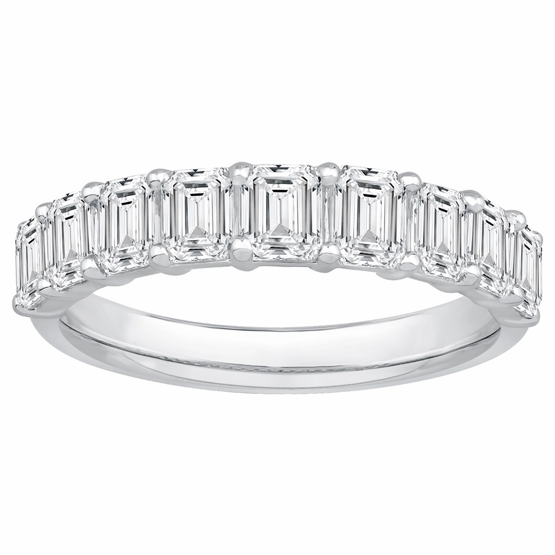Wedding Bands Wedding Rings in Platinum/Palladium containing Diamond 436193