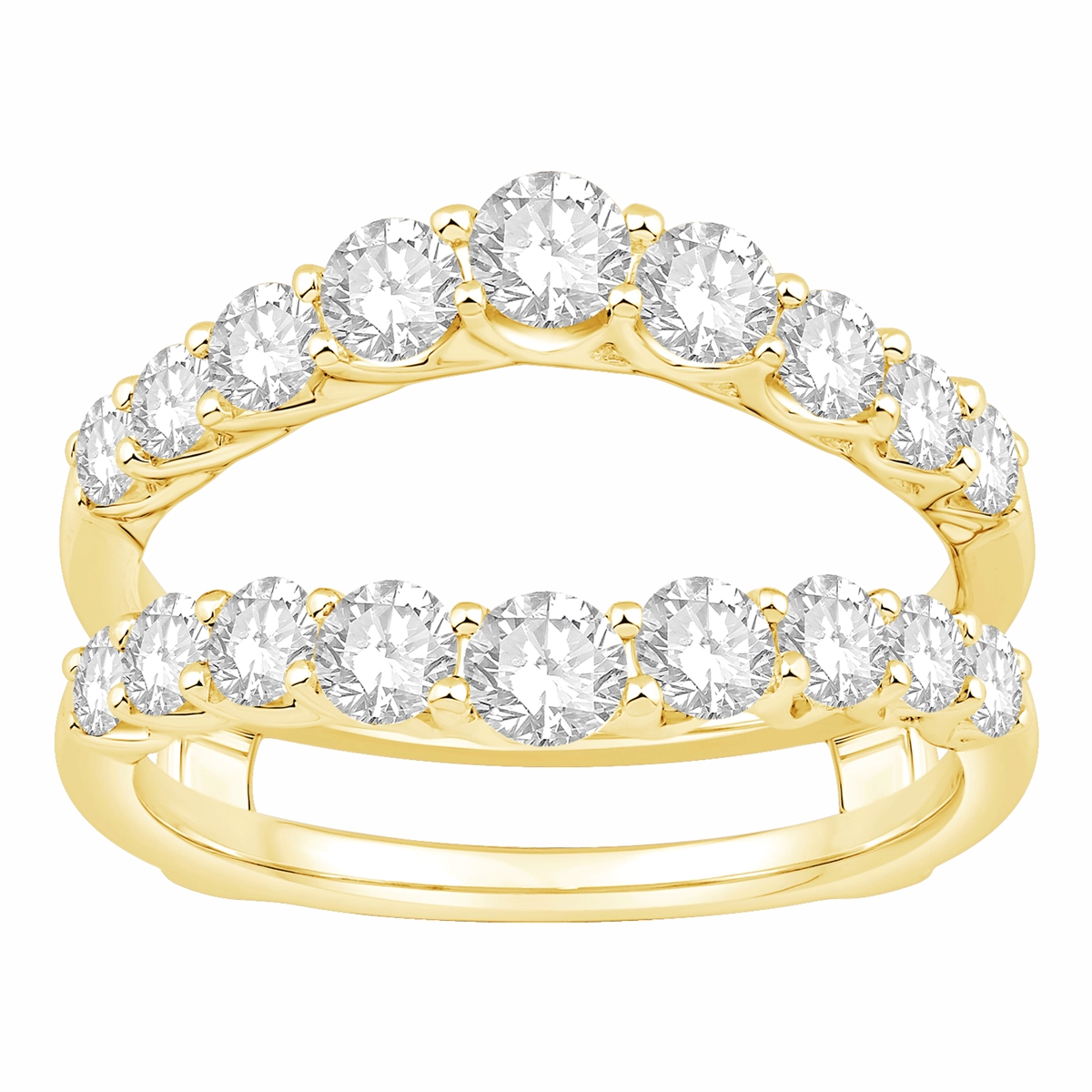 Wedding Bands Wedding Rings in Yellow Gold containing Diamond 436199