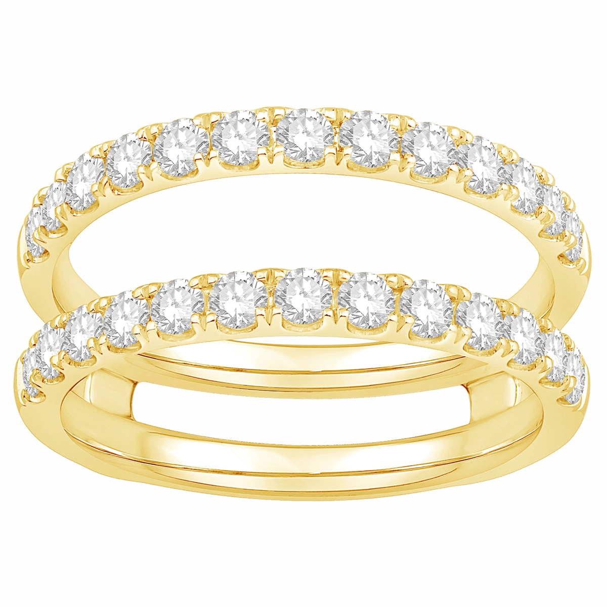 Wedding Bands Wedding Rings in Yellow Gold containing Diamond 436201