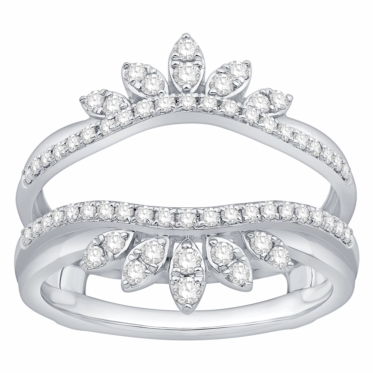 Wedding Bands Wedding Rings in White Gold containing Diamond 436202